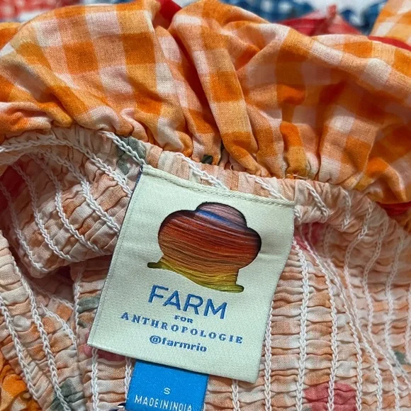 FARM RIO one shoulder tiered dress - Picture 5 of 6